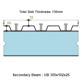 ECCOMPBEAM Composite Beam Transverse