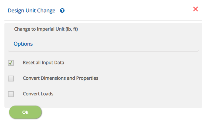 ECHOLLOWSLAB Design Unit Change