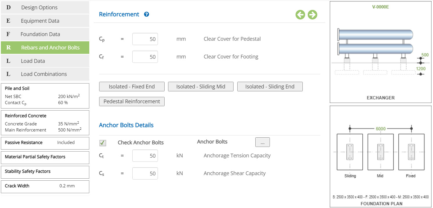 ECHORVES Rebars and Anchor Bolts